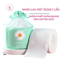 Khăn lau mặt dùng 1 lần Việt Thư, khăn mặt khô siêu mềm, siêu, siêu thấm, siêu dai, không chất huỳnh quang, bảo vệ da nhạy cảm, 20x20cm