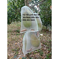 100 Túi Vải Lưới Bọc Mít kích thước 50x70cm Siêu Bền -Chống Ruồi, Chim, Côn Trùng Hút Chích, Chịu Nắng Mưa Qu