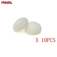 10pcs FAAEAL Earphones Foam Soft Replacement Earphone Ear Pads Sponge Cover For 15~17mm Headphones Foam Earbud Cover Earphone Accessories