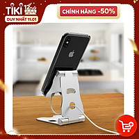 Giá Đỡ Để Bàn Điện Thoại Di Động, Máy Tính Bảng Hợp Kim Nhôm Cao Cấp - 02 Vị Trí Điều Chỉnh Góc Nhìn Helios