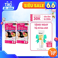 Combo 2 hộp thuốc nhuộm phủ bạc Bigen Nhật nhập khẩu Nhật Bản, phủ bạc hoàn toàn, thảo dược thiên nhiên 80mlx2 dạng kem