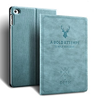 Bao Da Cover Dành Cho Apple Ipad Air / Air 2 / Pro 9.7 / New 2017 / New 2018 Vân Da Tuần Lộc