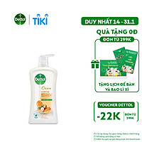 Sữa tắm Dettol Onzen mật ong kháng khuẩn và dưỡng thể - Chai 950g