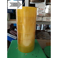 băng keo bản to 4.3cm vàng trong loại 500gr 1 cuộn