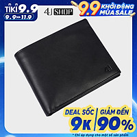 Bóp Ví Nam Da Bò Thật 4U Dáng Ngang Cao Cấp Sang Trọng FA240