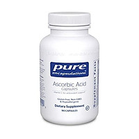 Pure Encapsulations - Ascorbic Acid Capsules - Hypoallergenic Vitamin C Supplement for Antioxidant Support - 90 Capsules