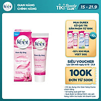 Kem Tẩy Lông Cho Da Thường Veet Silk Fresh 25G