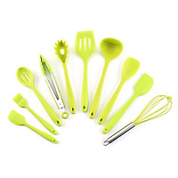 Bộ Dụng Cụ Nấu Ăn Silicone Chống Nhiệt Không Dính (10 Cái / Bộ)