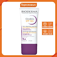 Kem Chống Nắng Dành Cho Da Mỏng, Dễ Kích Ứng Bioderma Cicabio SPF50+ 30ml