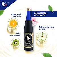 Nước uống bảo vệ sức khỏe Collagen Premium 82X Sakura đến từ Nhật Bản 500ml