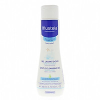 Sữa tắm gội cho trẻ sơ sinh và em bé Gentle Cleansing Gel Mustela 200ml