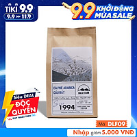 Cà phê Arabica Cầu Đất rang mộc sạch nguyên chất - Túi 250Gr (Dạng Bột)