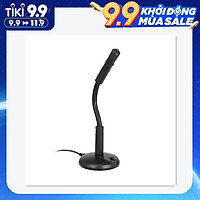 Microphone chuyên nghiệp dây cắm USB dùng cho thu âm, chơi game, nói chuyện