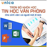 - Combo 4 FULL khóa học THÀNH THẠO TIN HỌC VĂN PHÒNG - [UNICA.VN