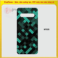 Dán Skin cho điện thoại LG V40, V50, V50s, V60 thinQ màu Matrix camo