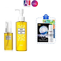 Dầu tẩy trang DHC olive deep cleansing oil TẶNG mặt nạ Sexylook / xịt dưỡng Eucerin (Nhập khẩu)