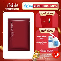 Naruko Ý Dĩ Nhân Đỏ - Hộp 10 Miếng Mặt Nạ Se Khít Lỗ Chân Lông RJT Pore Minimizing And Brightening Mask (25ml / Miếng)