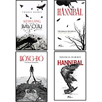Combo 4 Cuốn "Thomas Harris": Sự Im Lặng Của Bầy Cừu + Rồng Đỏ + Hannibal + Hannibal Trỗi Dậy