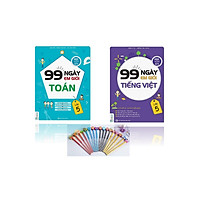 Combo 2 cuốn sách  em giỏi Tiếng Việt + Toán lớp 5 ( tặng kèm bút chì siêu dễ thương như