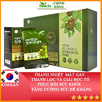 Nước Hồng Sâm Bổ Gan Deadong Hàn Quốc Hộp 30 Gói x 50ml
