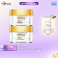 Combo ngăn lão hóa Bio-essence Bio-Gold Kem dưỡng ngày + đêm (40gr x2)