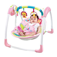 Ghế rung xích đu cho bé nằm chơi 2 vị trí ngả Mastela MSTL6519-79 chế độ rung có hẹn giờ phát nhạc và đồ chơi treo cũi