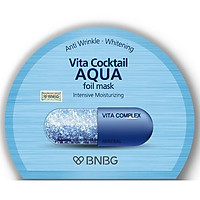 Mặt nạ cấp nước dưỡng da ẩm mượt, săn chắc BNBG Vita Cocktail Aqua Foil Mask - Intensive Moisturizing 30ml