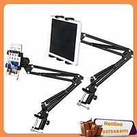 Giá Đỡ ,Kẹp Điện Thoại /Ipad (Có Thể Kẹp Mic Live Stream) - Hàng Loại 1