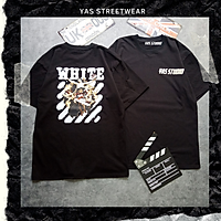 Áo thun tay lỡ form rộng YAS STREETWEAR phông unisex nam nữ, áo thun cotton100% phong cách streetstyle HÌNH IN KO TRÓC
