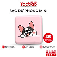 Sạc dự phòng 10000mAh Yoobao M4 - Hàng chính hãng