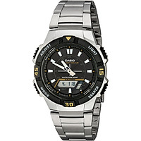 Đồng Hồ Casio AQS800WD-1EV Tough Solar Dùng Năng Lượng Mặt Trời Với Màn Hình Kỹ Thuật Số Analog