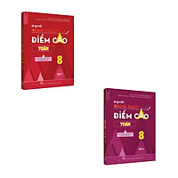 Sách - Combo Bí quyết chinh phục điểm cao môn Toán lớp 8 - tập 1 + tập 2
