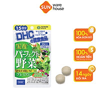 Viên Uống Rau Củ DHC Perfect Vegetable Premium Giúp Tiêu Hoá Tốt Nâng Cao Sức Khoẻ