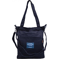 Túi Vải Tote Living 3 Ngăn Đen XinhStore