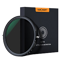 Bộ Lọc Phân Cực Trung Tính Siêu Mỏng 2 Trong 1 Có Vải Lau Dành Cho Máy Ảnh Canon Sony Nikon K&F CONCEPT ND2-ND32 (72mm)