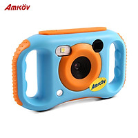 Amkov Kids Digital Video Camera WiFi Connection Max. 5 Mega Pixels Built-in Lithium Battery Christmas Gift New Year