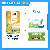 Bột ăn dặm dinh dưỡng Sữa, Ngũ cốc & rau củ tổng hợp HiPP Organic 250g