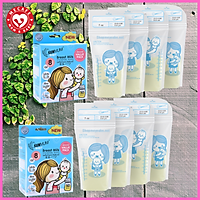 Combo 100 túi trữ sữa mẹ Sunmum 250ml (2 hộp) + tặng 2 lót thấm sữa sunmum