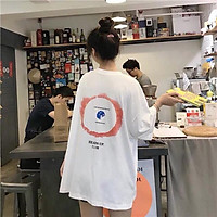Áo thun tay lỡ form rộng HEADs UP - Unisex nam nữ đều mặc được