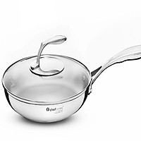 Chảo T Chef Series Frypan 24cm (nắp kính)