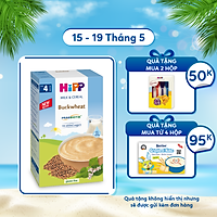 Bột ăn dặm dinh dưỡng Sữa, Kiều mạch HiPP Organic 250g