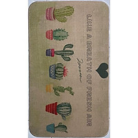 Thảm cao su vải bố Like A Breath Of Fresh Air - 50x80cm