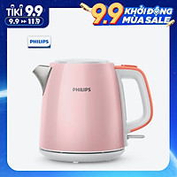 Ấm Đun Siêu Tốc Philips HD9348 (1L) - Hồng