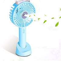 Quạt Mini Cầm Tay Có Phun Sương Cao Cấp Mẫu Mới 2020