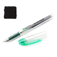 Bút máy học sinh tiểu học Preppy Platinum Nhật Bản cỡ 03 ( nét chuẩn học sinh tiểu học) mẫu đuôi trong