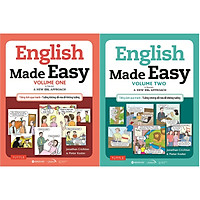 Combo Học Tiếng Anh Qua Hình Ảnh Cho Người Mới Bắt Đầu ( English Made Easy:Volume One + English Made Easy: Volume Two ) ( Quà Tặng: Cây Viết Kute' )