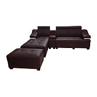 Bộ sofa góc Juno Li-Concept 310 x 180 x 75 cm Đỏ Nâu