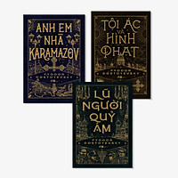 Combo 3 Cuốn Fyodor Dostoyevsky: Anh Em Nhà Karamazov + Lũ Người Quỷ Ám + Tội Ác Và Hình Phạt