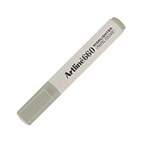 Bút Dạ Quang Pastel Artline EK-660 1.0-4.0mm - Màu Xám