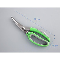 Kéo bếp inox màu xanh lá 23cm Tân Bách Phát S288